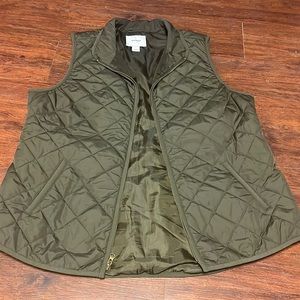 Hunter green vest - Large